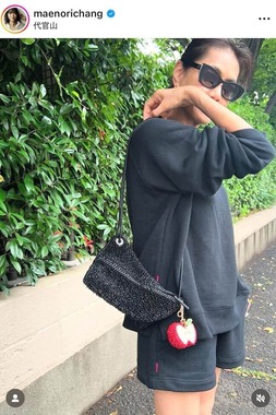 前田典子さんのインスタグラム（＠maenorichang）より