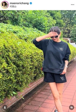 前田典子さんのインスタグラム（＠maenorichang）より