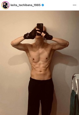 橘慶太さんのインスタグラム（＠keita_tachibana_1985）より