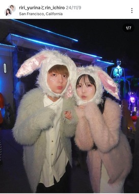 ゆりなさんのインスタグラム（＠riri_yurina）より