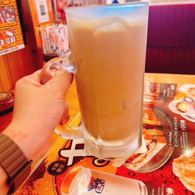 でらたっぷりアイスオーレ（投稿者提供）