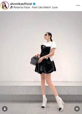 アンミカさんのインスタグラム（＠ahnmikaofficia）より
