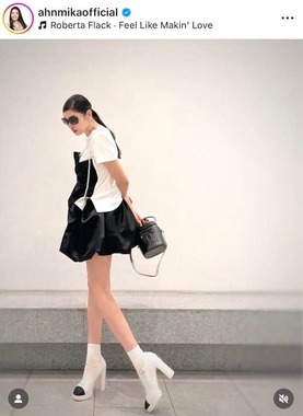 アンミカさんのインスタグラム（＠ahnmikaofficia）より
