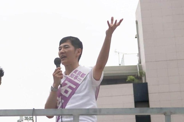 石丸伸二氏（2024年6月23日撮影）