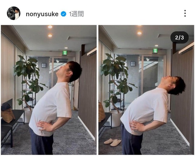 井上裕介さんのインスタグラム（＠nonyusuke）より