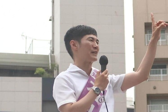 石丸伸二氏（2024年6月23日撮影）