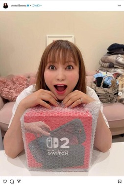 中川翔子さんのインスタグラム（＠shoko55mmts）より