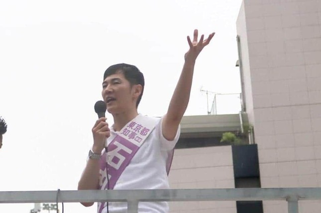 石丸伸二氏（2024年6月23日撮影）