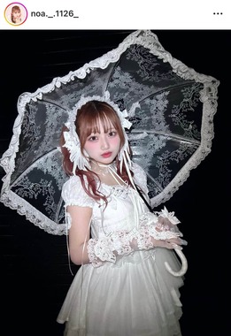 希空さんのインスタグラム（＠noa._.1126_）より