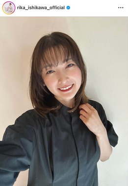 石川梨華さんのインスタグラム（＠rika_ishikawa_official）より