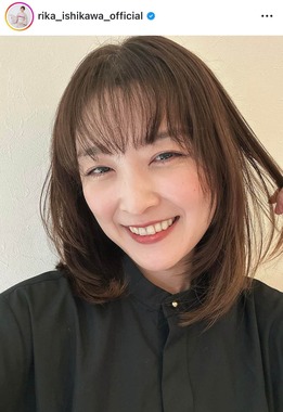 石川梨華さんのインスタグラム（＠rika_ishikawa_official）より