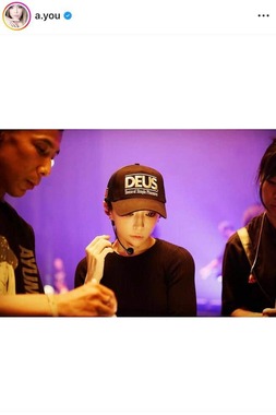 浜崎あゆみさんのインスタグラム（＠a.you）より