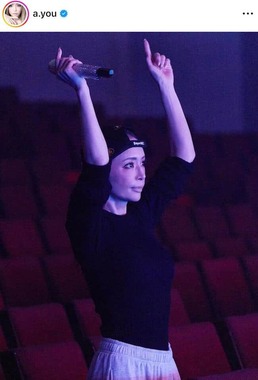 浜崎あゆみさんのインスタグラム（＠a.you）より