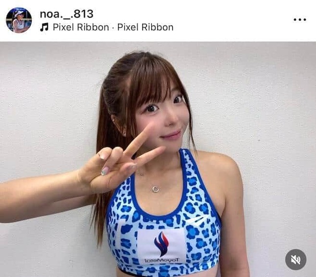 衣笠乃愛さんのインスタグラム（＠noa._.813）より