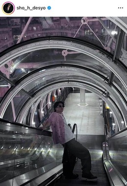 平野紫耀さんのインスタグラム（＠sho_h_desyo）より