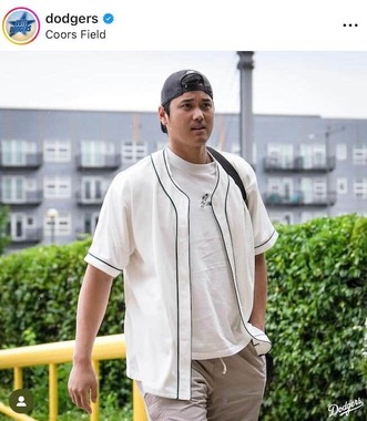 ドジャース公式インスタグラム（＠dodgers）より