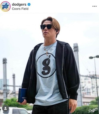 ドジャース公式インスタグラム（＠dodgers）より