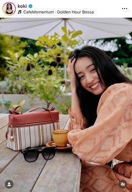 Kokiさんのインスタグラム（＠koki）より
