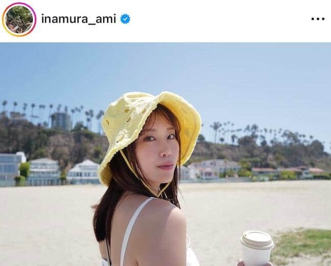 稲村亜美さんのインスタグラム（＠inamura_ami）より
