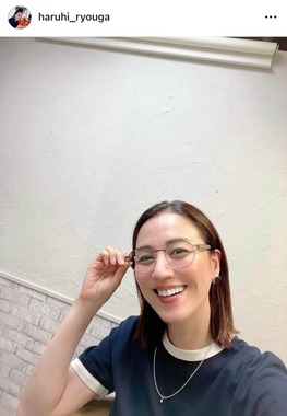 遼河はるひさんのインスタグラム（＠haruhi_ryouga）より