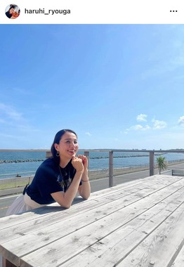 遼河はるひさんのインスタグラム（＠haruhi_ryouga）より