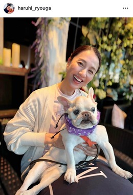 遼河はるひさんのインスタグラム（＠haruhi_ryouga）より