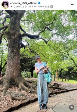 Cocomiさんのインスタグラム（＠cocomi_553_official）より
