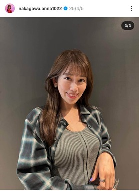 中川安奈さんのインスタグラム（＠nakagawa.anna1022）より