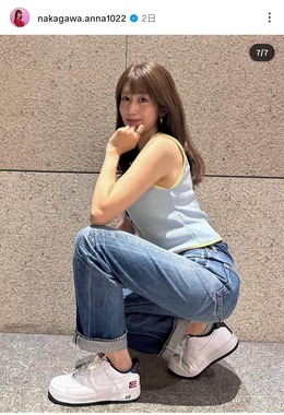 中川安奈さんのインスタグラム（＠nakagawa.anna1022）より