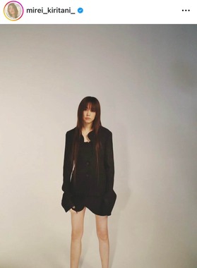 桐谷美玲さんのインスタグラム（＠mirei_kiritani_）より