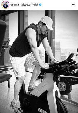 大沢たかおさんのインスタグラム（＠osawa_takao.official）より