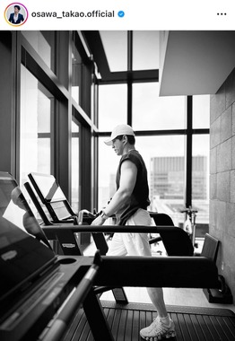 大沢たかおさんのインスタグラム（＠osawa_takao.official）より