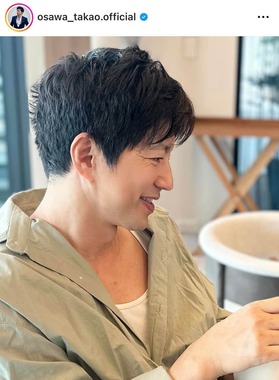 大沢たかおさんのインスタグラム（＠osawa_takao.official）より