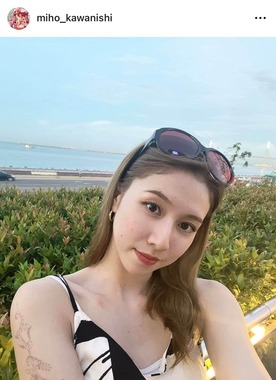 河西美帆さんのインスタグラム（＠miho_kawanishi）より