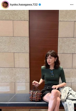 長谷川京子さんのインスタグラム（＠kyoko.hasegawa.722）より