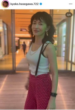 長谷川京子さんのインスタグラム（＠kyoko.hasegawa.722）より