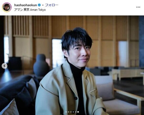 黄皓さんのインスタグラム（＠haohaohaokun）より