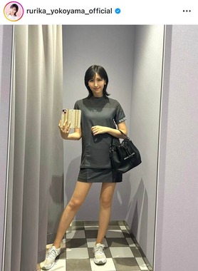 横山ルリカさんのインスタグラム（＠rurika_yokoyama_official）より