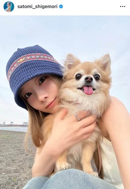 重盛さと美さんのインスタグラム（＠satomi_shigemori）より