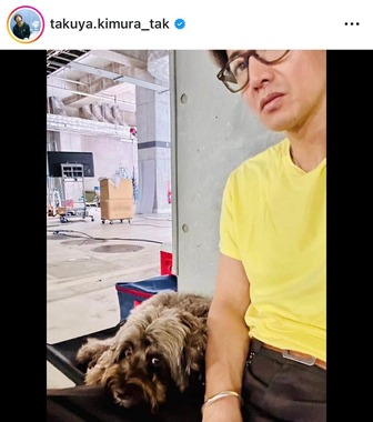 木村拓哉さんのインスタグラム（＠takuya.kimura_tak）より