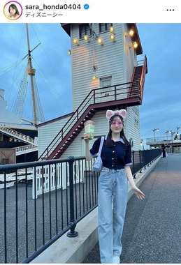 本田紗来さんのインスタグラム（＠sara_honda0404）より