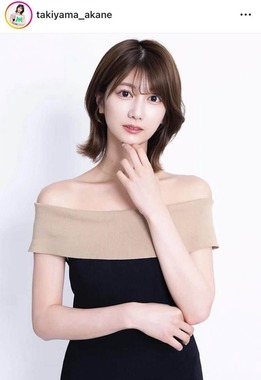瀧山あかねさんのインスタグラム（＠takiyama_akane）より