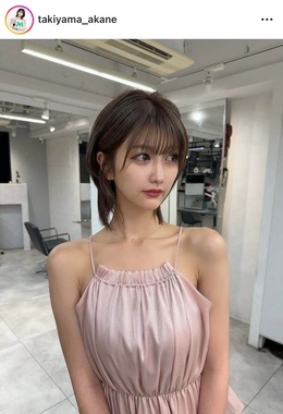 瀧山あかねさんのインスタグラム（＠takiyama_akane）より