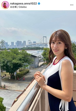 中川安奈さんのインスタグラム（＠nakagawa.anna1022）より