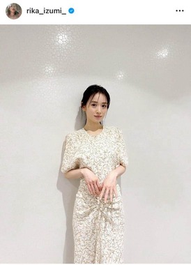 泉里香さんのインスタグラム（＠rika_izumi_）より