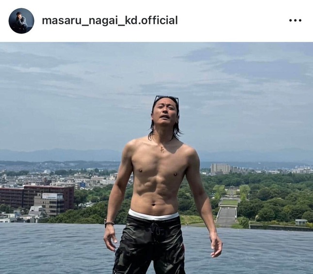 永井大さんのインスタグラム（＠masaru_nagai_kd.official）より