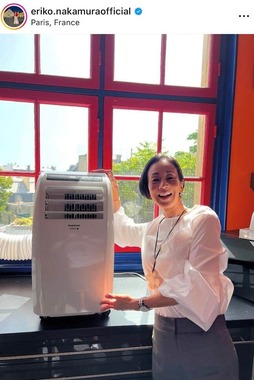 中村江里子さんのインスタグラム（＠eriko.nakamuraofficial）より