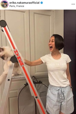 中村江里子さんのインスタグラム（＠eriko.nakamuraofficial）より
