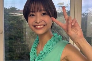 元フジアナ渡邊渚、美ボディあらわキャミ姿でポージング　「ちょこっとだけ！」公開でアピール