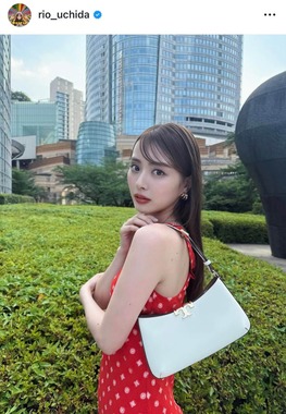 内田理央さんのインスタグラム（＠rio_uchida）より